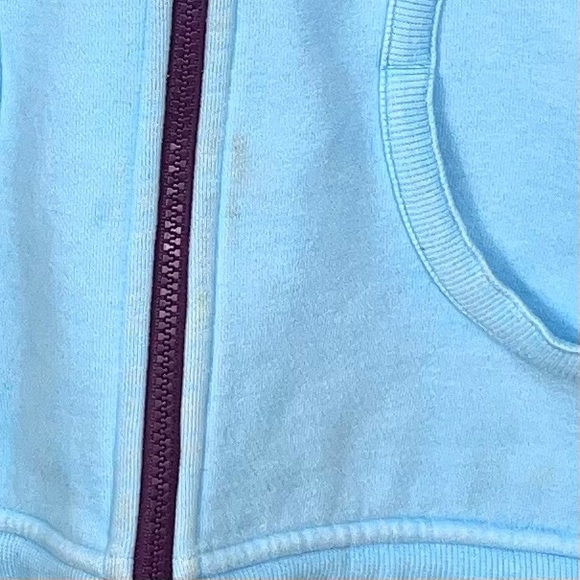 Lululemon Athletica Scuba Hoodie Womens Blue XS Full Zip Up Sweater - Picture 8 of 9
